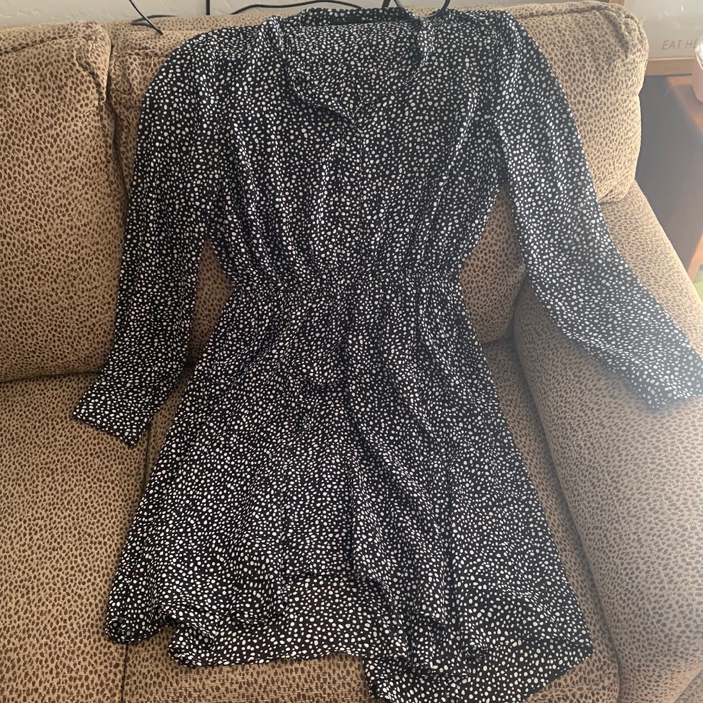 Allsaints Martina Splash Dress